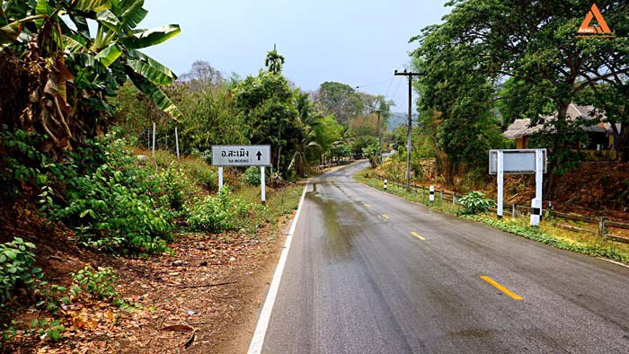 ขายที่ดิน-ติดน้ำ-ติดถนน-โซนแหล่งท่องเที่ยวแม่แรม-ทางไปน้ำตกตาดหมอก