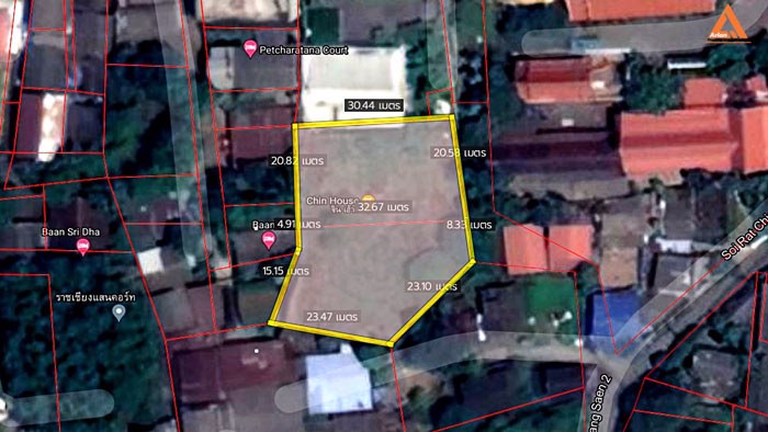 ขายที่ดิน-อำเภอเมืองเชียงใหม่-ใกล้-แจ่งก๊ะต๊ำ-คูเมืองเชียงใหม่-ถนนคนเดินวัวลาย