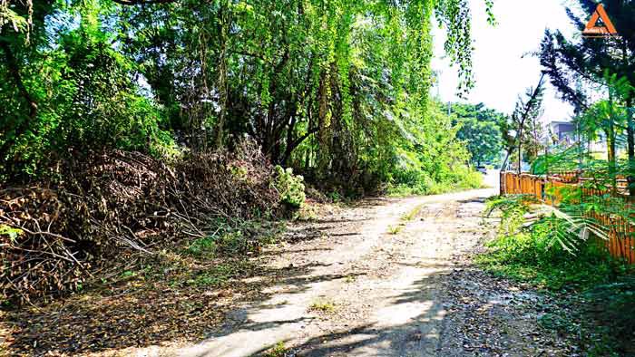 ขายที่ดินย่านชุมชน-โซนร้องเม็ง-สันทราย-ติดถนน-3-ด้าน-วางผัง-แบ่งแปลงได้ง่าย