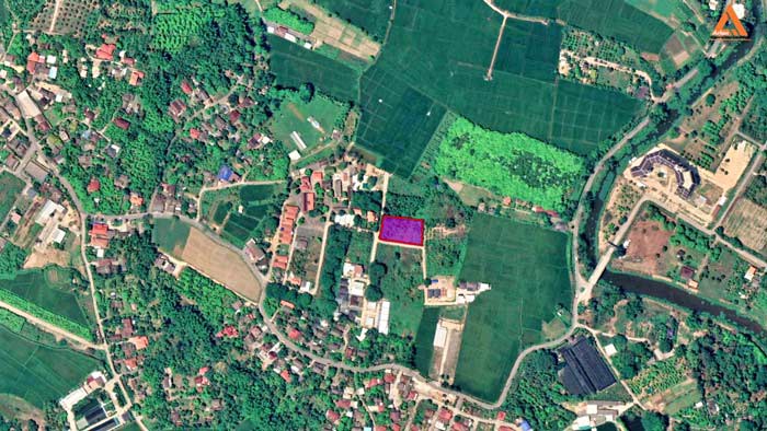 ขายที่ดินย่านชุมชน-โซนร้องเม็ง-สันทราย-ติดถนน-3-ด้าน-วางผัง-แบ่งแปลงได้ง่าย