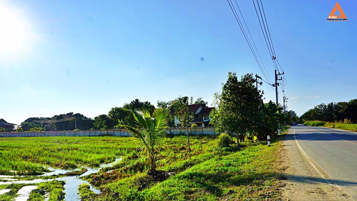 ขายที่ดิน-ติดถนน-ชม4015-ใกล้ถนนสันกำแพงสายใหม่-ไม่ไกลจากโครงการสนามบินใหม่