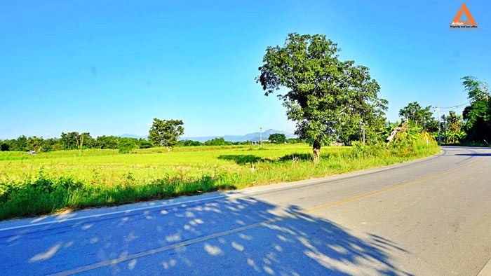 ขายที่ดิน-ติดถนน-ชม4015-ใกล้ถนนสันกำแพงสายใหม่-ไม่ไกลจากโครงการสนามบินใหม่