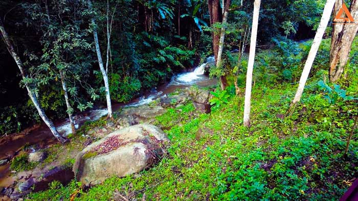 ขายที่ดิน-โซนแหล่งท่องเที่ยว-ม่อนแม่ลาย-แม่กำปอง-อำเภอแม่ออน-บรรยากาศริมน้ำ-วิวเขา-สุดชิว