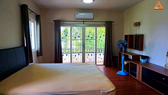 ให้เช่า-บ้านเดี่ยว-2-ชั้น-แสนสราญ-โครงการ1-พร้อมอยู่-แอร์ทุกห้อง-เฟอร์ฯครบ