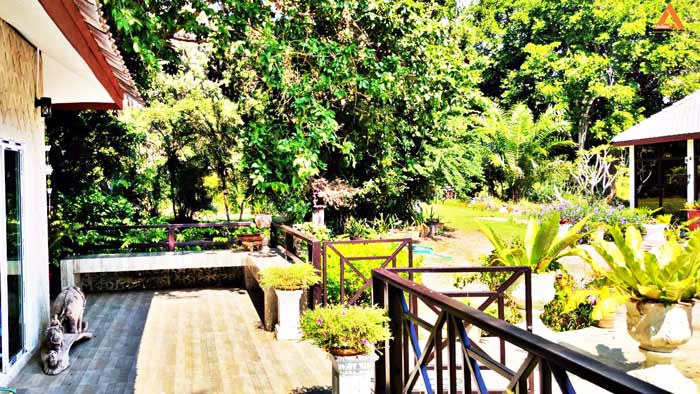 ให้เช่า-บ้านพักตากอากาศ-พร้อมที่ดินขนาดใหญ่-วิวสวย-บรรยากาศดี-หลัง-มแม่โจ้-เส้นทางไปไปวัดแท่นพระ