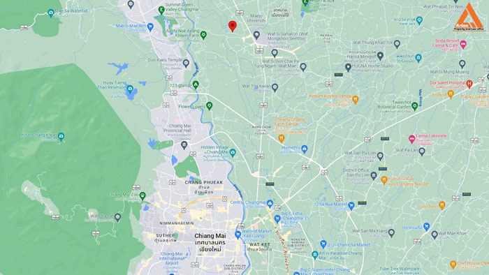 ขายบ้านเดี่ยวชั้นเดียว-เยื้องมหาวิทยาลัยแม่โจ้-พิเศษช่วงโปรโมชั่น