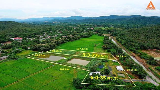 ขายที่ดิน-ติดถนน-ชม3044-ตำบลแม่โป่ง-อำเภอดอยสะเก็ด-จังหวัดเชียงใหม่