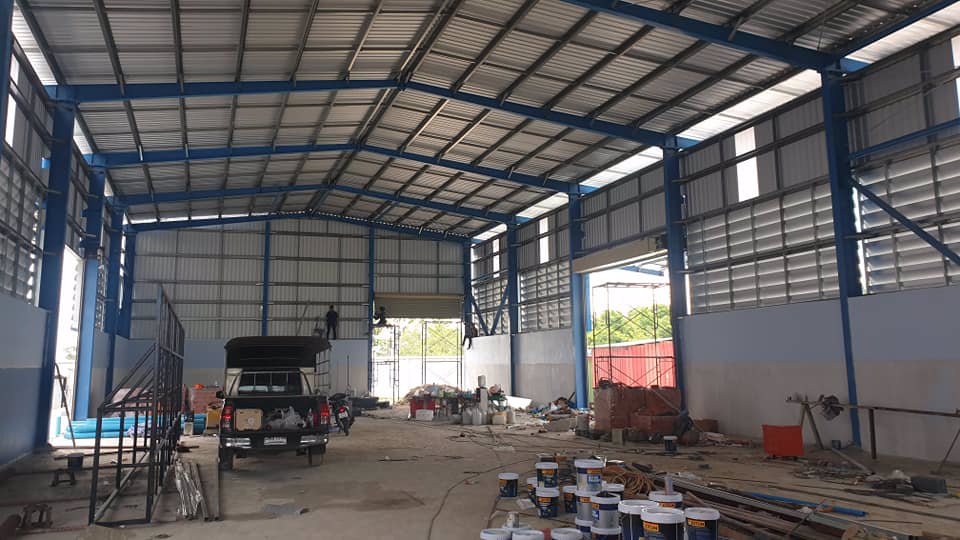 ขาย-เช่าโรงงานชลบุรี-โรงงานใหม่กําลังสร้างขนาด-1000-ตรม