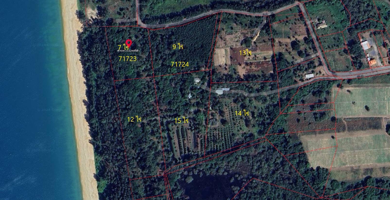 ขายที่ดิน-หาดไม้ขาว-เนื้อที่-31ไร่