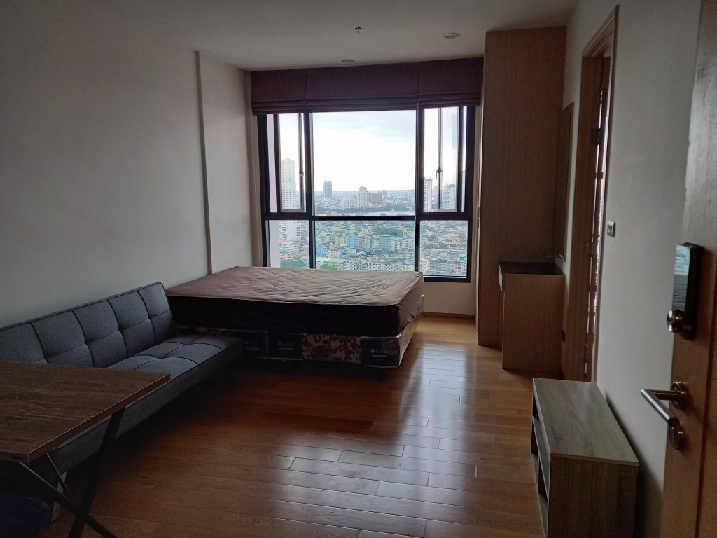 ให้เช่าคอนโดติด-btsวงเวียนใหญ่-fuse-สาทร-ตากสิน-ชั้นสูง-วิวแม่น้ำ-5-นาทีถึงห้าง-icon-siam-11000บาท