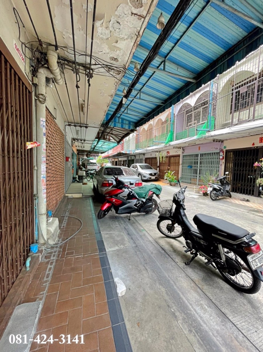 ขายอาคารพาณิชย์-2-คูหา-26-ตรว-4-ชั้น-ถนนเจริญรัถ8-ซอยสุทธศึกษา-คลองสาน-วงเวียนใหญ่