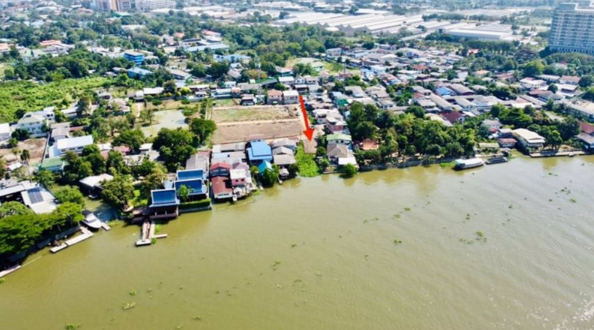 ขายด่วน-ที่ดินติดแม่น้ำเจ้าพระยา-นนทบุรี