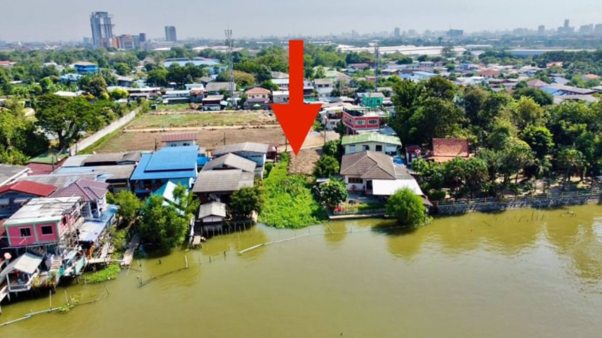 ขายด่วน-ที่ดินติดแม่น้ำเจ้าพระยา-นนทบุรี