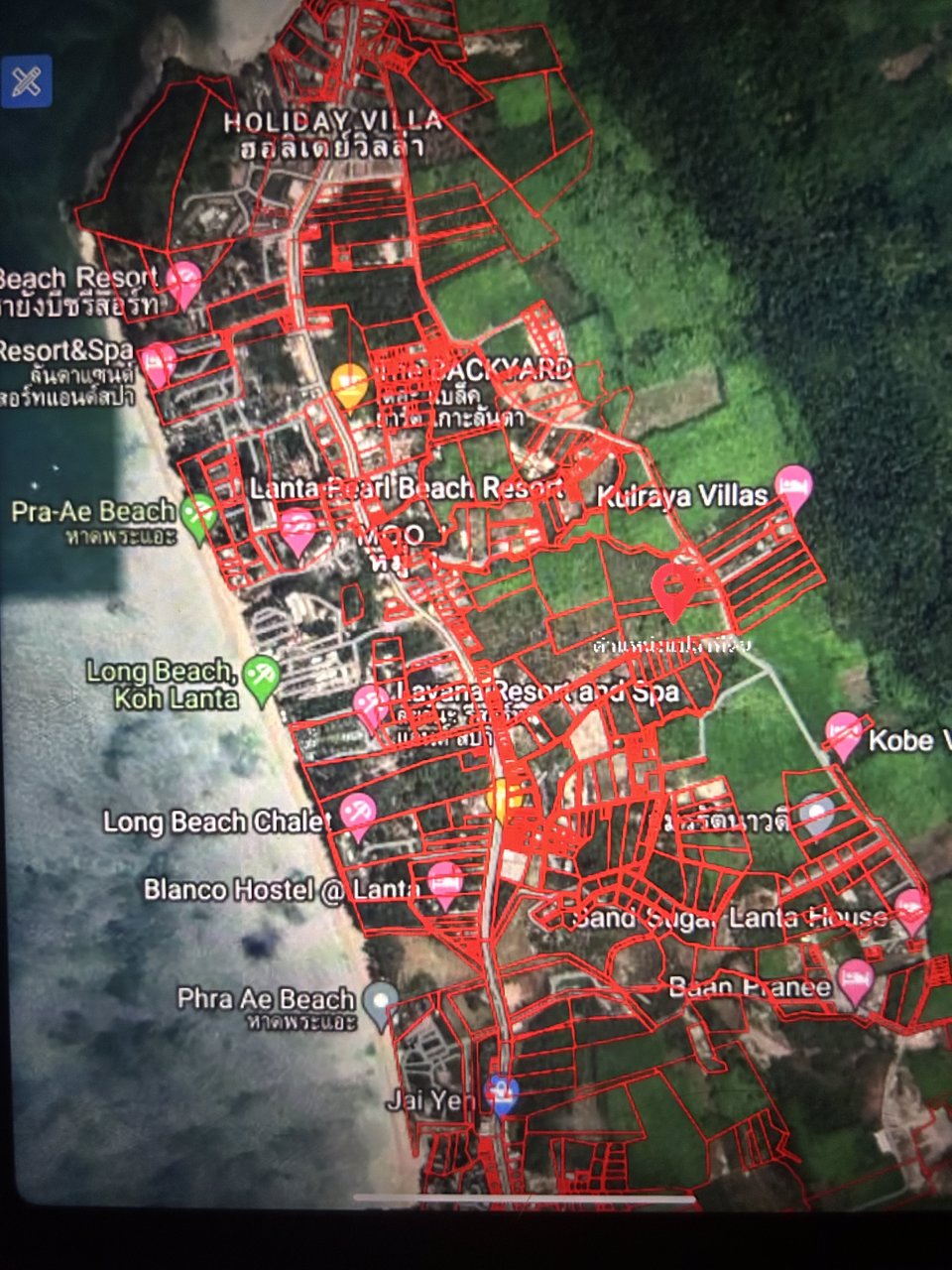 ขายที่ดินบนเกาะลันตาใหญ่-หลังสำนักงานที่ดิน-ตศาลาด่าน-ใกล้หาดพระแอะ