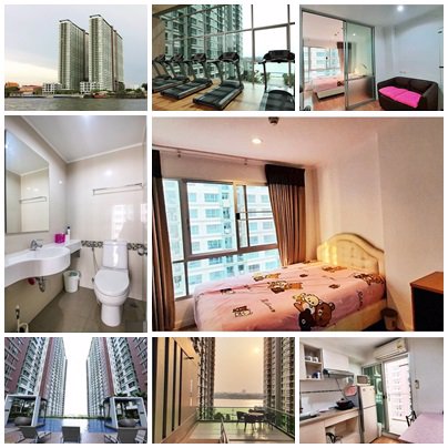 ด่วน-ให้เช่า-ขาย-คอนโด-ลุมพินี-พาร์ค-ริเวอร์ไซด์-พระราม-3-ห้องคอมบาย-แต่งสวย-เฟอร์ครบครัน