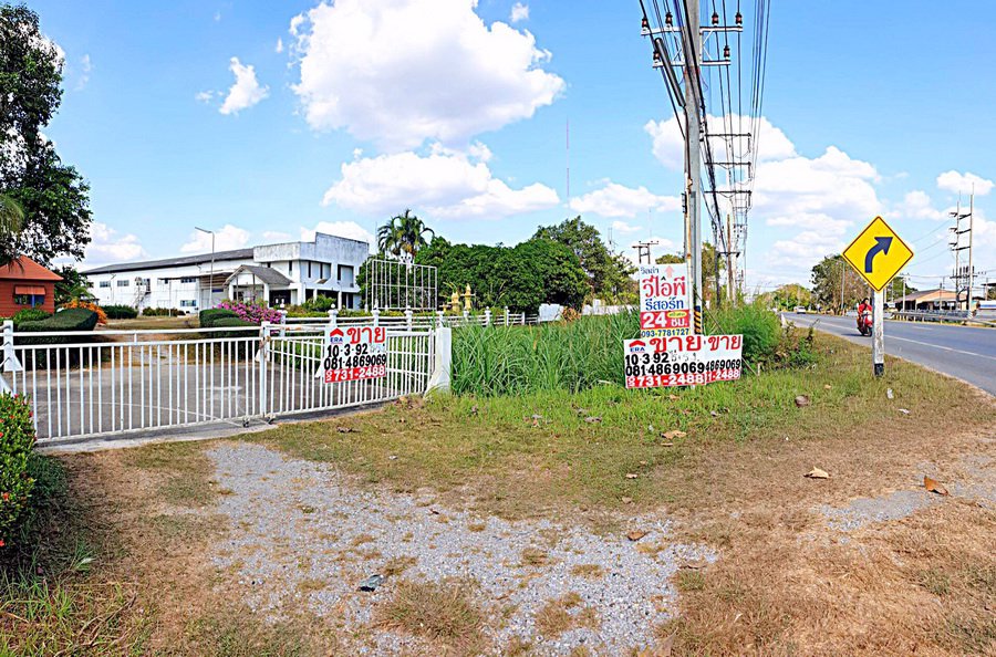 ขาย-ให้เช่าที่ดินพร้อมสิ่งปลูกสร้างประเภทโรงงานแปรรูป-ติดถนนสุขุมวิท-ทล3-กม244-อเมืองระยองจระยอง