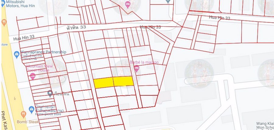 ขายที่ดิน-99-ตรว-ซอยหัวหิน33-เพียง800เมตร-จากทะเล-อหัวหิน-จประจวบคีรีขันธ์