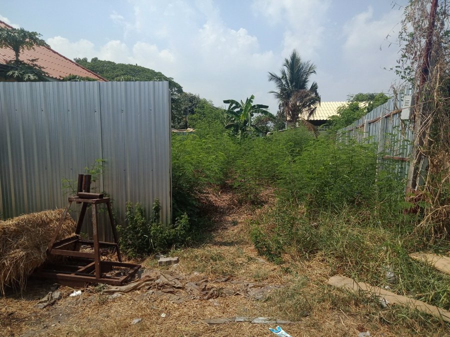 ขายที่ดินเปล่าถมแล้วพร้อมรั้ว-ถนนพระยาสุเรนทร์13-พื้นที่-61-ตรว-ซอยที่ดินจะติดซอยเทคโนโลยีนีรชาบริห