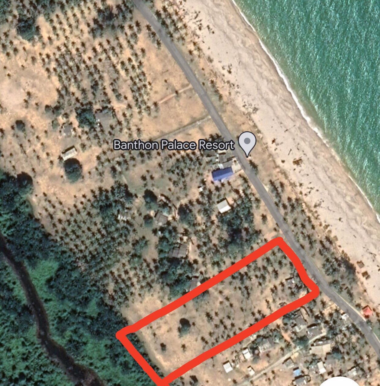 ขายที่ดินทําเลสวยมาก-ติดทะเลบ้านทอน-