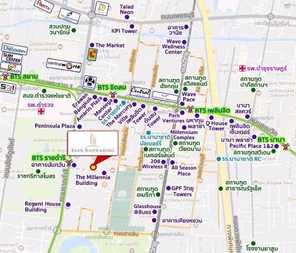 ขายด่วน-คอนโดบ้านราชประสงค์-ห่าง-bts-ราชดำริ-เพียง-200-เมตร