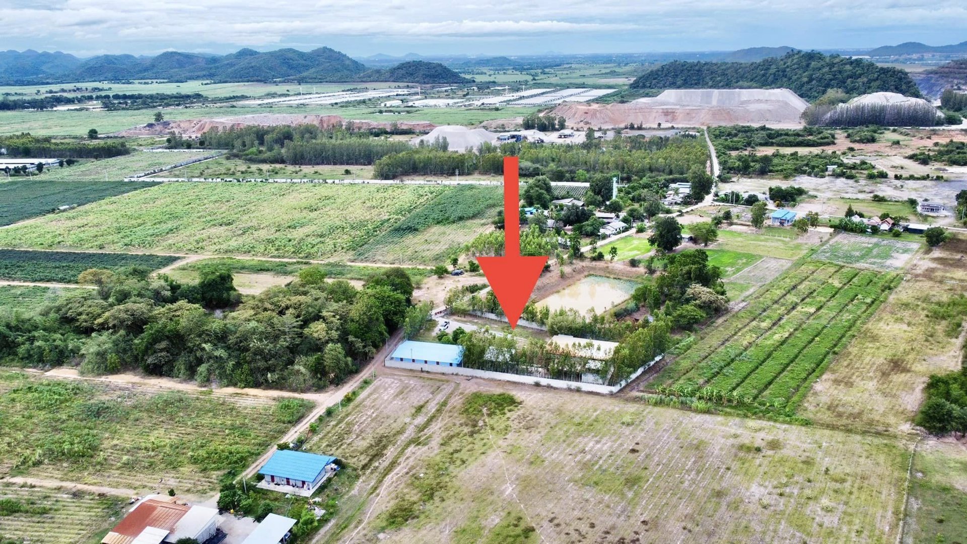 ขายด่วน-โกดัง-พร้อมสิ่งปลูกสร้าง-กาญจนบุรี