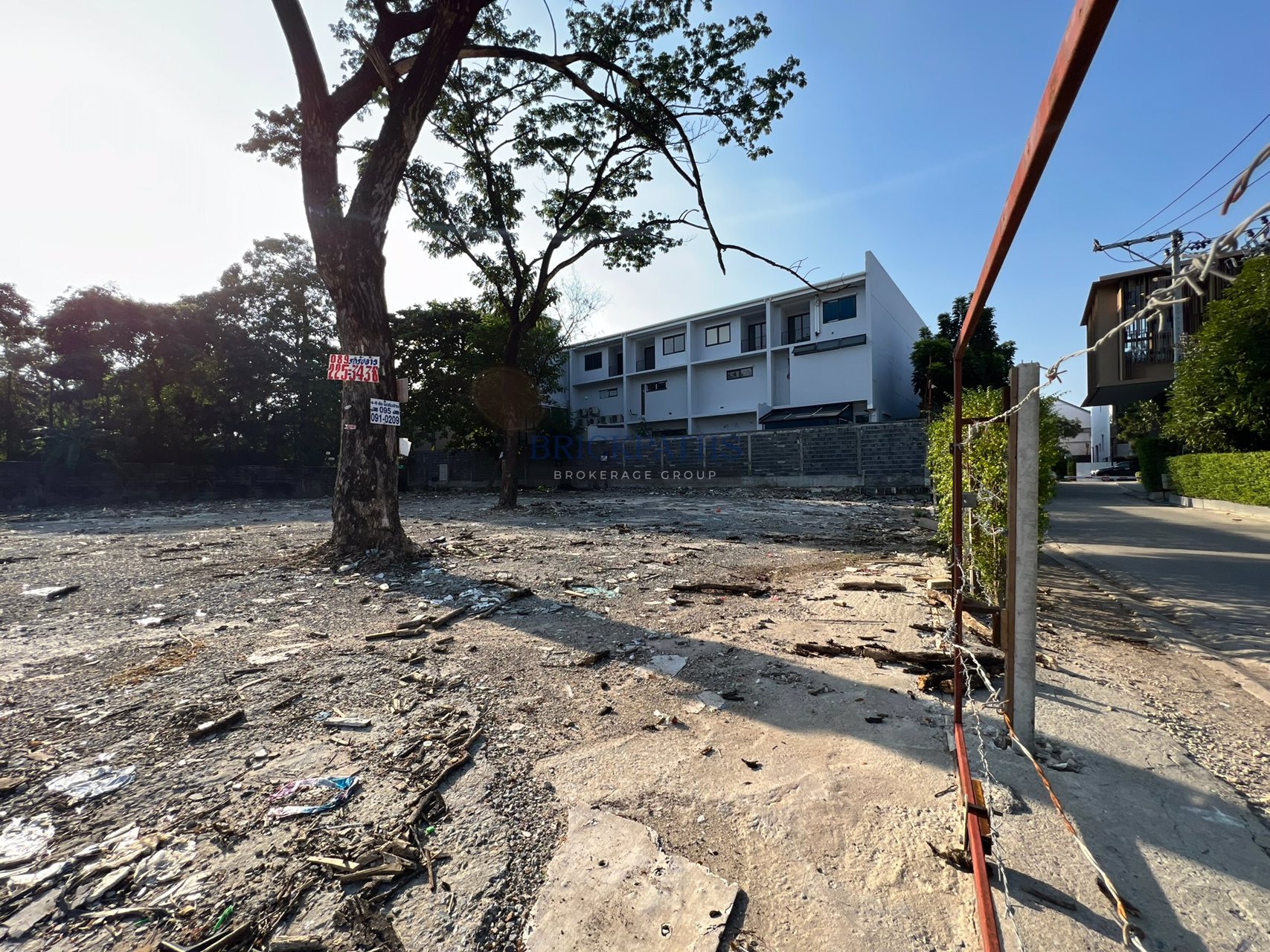 ขาย-ที่ดิน-พัฒนาการ-32-แปลงมุม-รูปทรงสี่เหลี่ยมผืนผ้า-สวยมาก