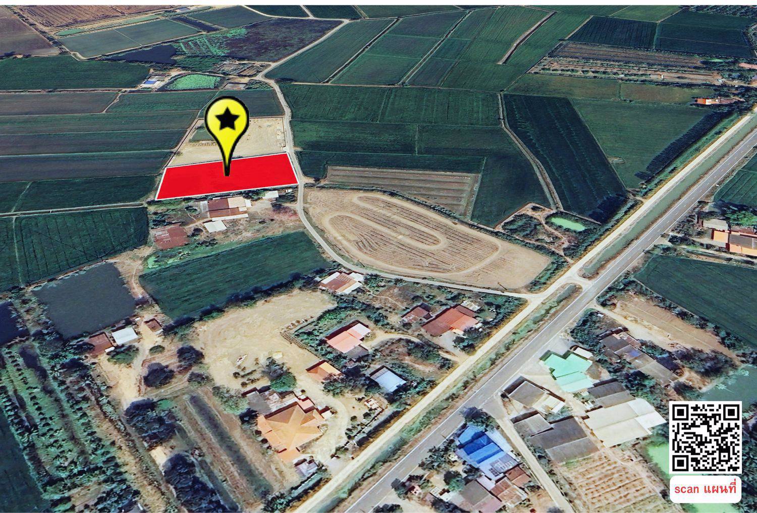 ขายที่ดิน-ถมเเล้ว-ราคาถูกๆ-หน้าติดสาธารณะ-ด้านข้างติดลำคลองคูน้ำ