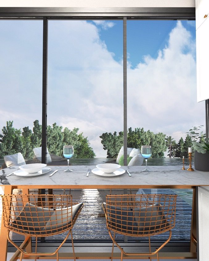 บ้านสร้างใหม่-ริมแม่น้ำแม่กลอง-luxury-nordic-style-ท่ามะกา-กาญจนบุรี