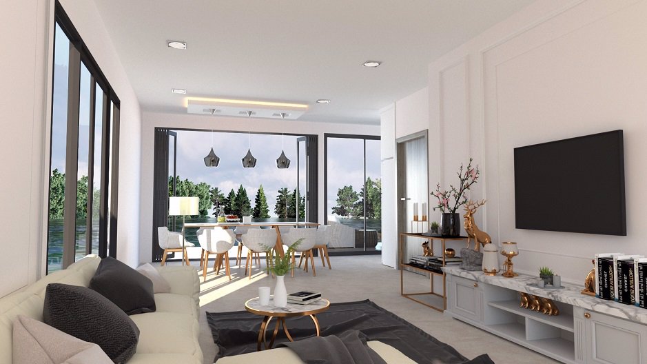 บ้านสร้างใหม่-ริมแม่น้ำแม่กลอง-luxury-nordic-style-ท่ามะกา-กาญจนบุรี