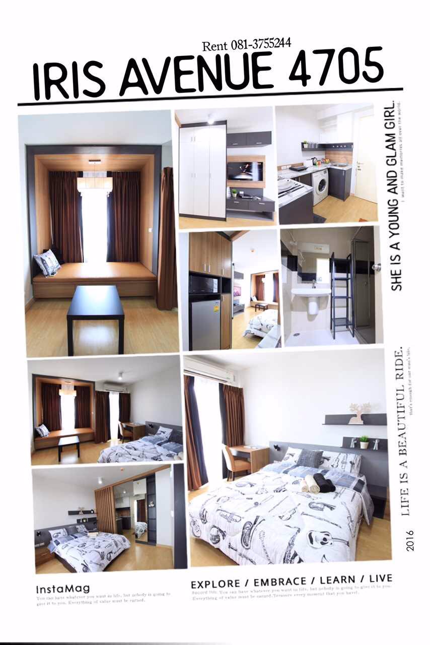 ขาย-ห้องสวย-คอนโดไอริส-แอเวนิว-อ่อนนุช-ลาดกระบัง-บนถนนอ่อนนุช-ใกล้สนามบินสุวรรณภูมิ-5-กม-พท-28