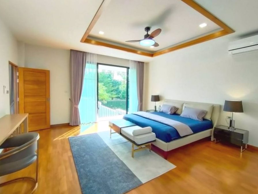 ขายบ้านสร้างใหม่-บ้านหรูพูลวิลล่าหางดง-เชียงใหม่-เดินทางสะดวก