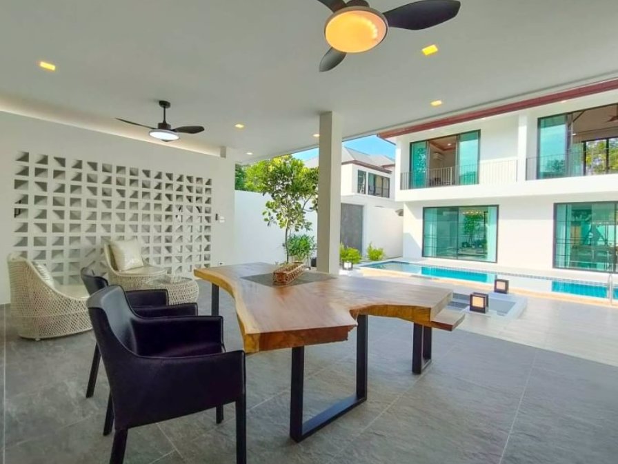 ขายบ้านสร้างใหม่-บ้านหรูพูลวิลล่าหางดง-เชียงใหม่-เดินทางสะดวก