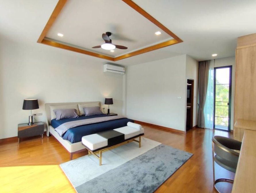 ขายบ้านสร้างใหม่-บ้านหรูพูลวิลล่าหางดง-เชียงใหม่-เดินทางสะดวก