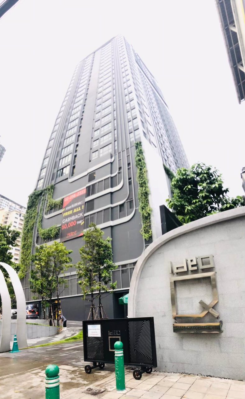 ให้เช่าคอนโด-ideo-q-สยาม-ราชเทวี-ขนาด-1-ห้องนอน-ตกแต่งสไตล์-modern-contemporary-โทร-081-956-5996