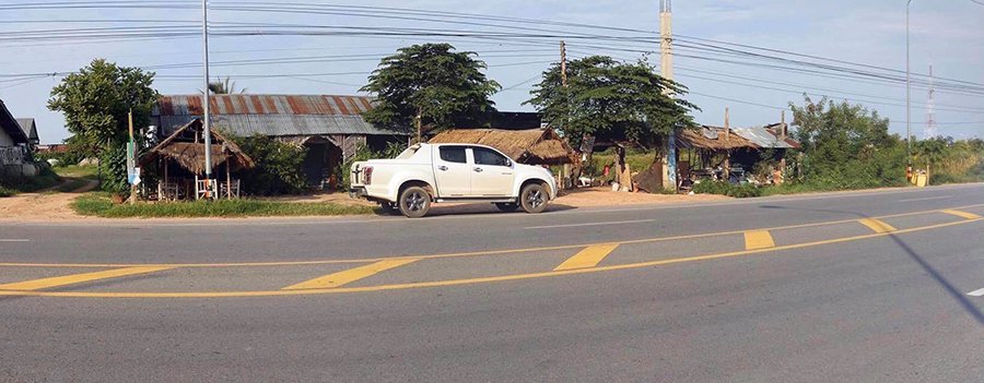 ขายที่ดินไม่ติดนายทุน-เนื้อที่-3งาน-46ตรว-ติดถนนสี่เลน-ถนนสายบรบือ-วาปี