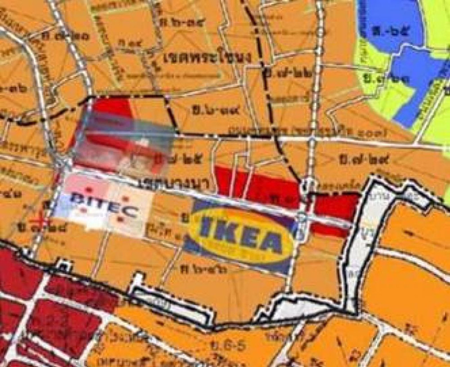 ขายที่ดินเปล่า-ตรงข้ามเมกาบางนา-ใกล้สนามบินสุวรรณภูมิ-แบ่งขายได้-115-ตรว-ถึง-3-ไร่