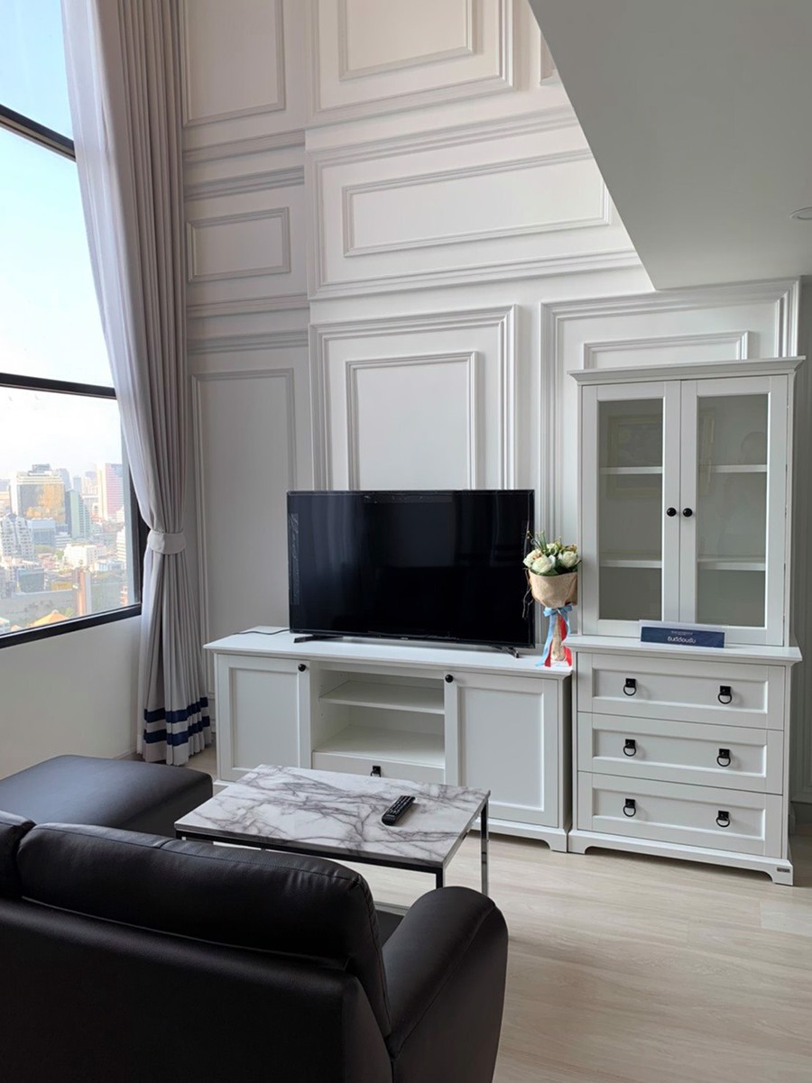ให้เช่าห้องใหม่คอนโด-knightbridge-prime-สาทร-ห้อง-duplex-ใจกลางสาทร