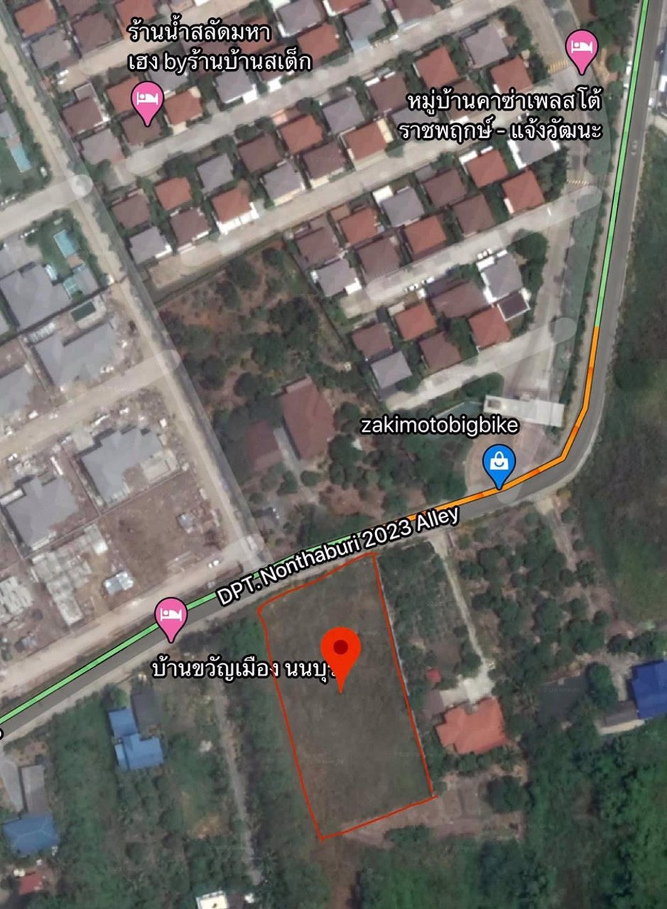 ขายที่ดินขนาด-1-ไร่-2-งาน-ใกล้ถนนราชพฤกษ์-ปากเกร็ด-นนทบุรี-โทร-0985535322