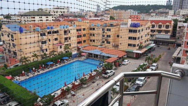 ขายด่วนคอนโด-วีซีซีคอนโดเทล-7281-ตรม-ชั้น-7-ห้องมุม-วิวสระ-ถนนพัทยาสาย2-ใกล้ชายหาดพัทยาจอมเทียน