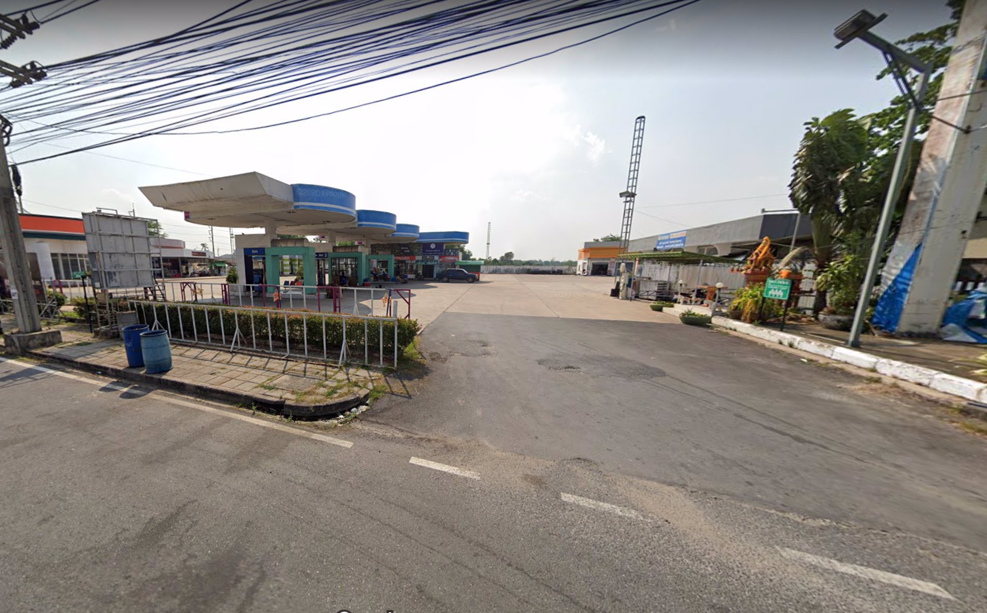 ขายกิจการปั๊มน้ำมันชลบุรี-3-2-87ไร่-ทำเลดี-ใกล้ธนาคาร-ถนนสาย-331-อเกาะจันทร์-ชลบุรี