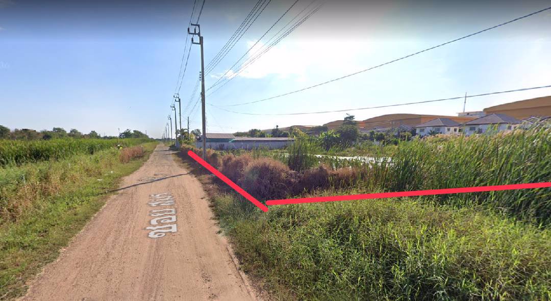 ขายที่ดินเขตลาดกระบัง-แปลงมุม-2-ไร่-ถนนพัฒนาชนบท3-ใกล้มอเตอร์เวย์-ใกล้ถนนศรีนครินทร์ร่มเกล้า