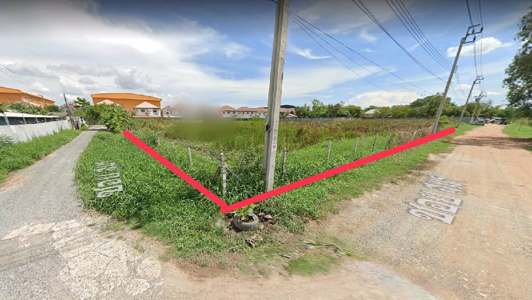 ขายที่ดินเขตลาดกระบัง-แปลงมุม-2-ไร่-ถนนพัฒนาชนบท3-ใกล้มอเตอร์เวย์-ใกล้ถนนศรีนครินทร์ร่มเกล้า