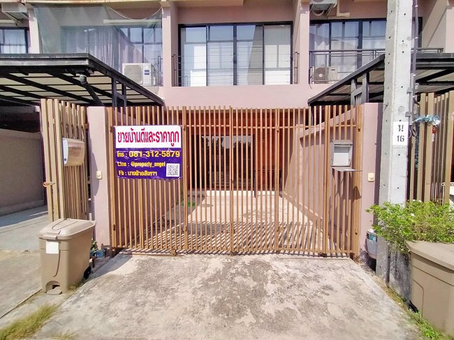 ขาย-เฮ้าส์-นิช-แจ้งวัฒนะ-ดูเพล็กซ์-ทาวน์โฮม-35-ชั้น-ราคาถูก