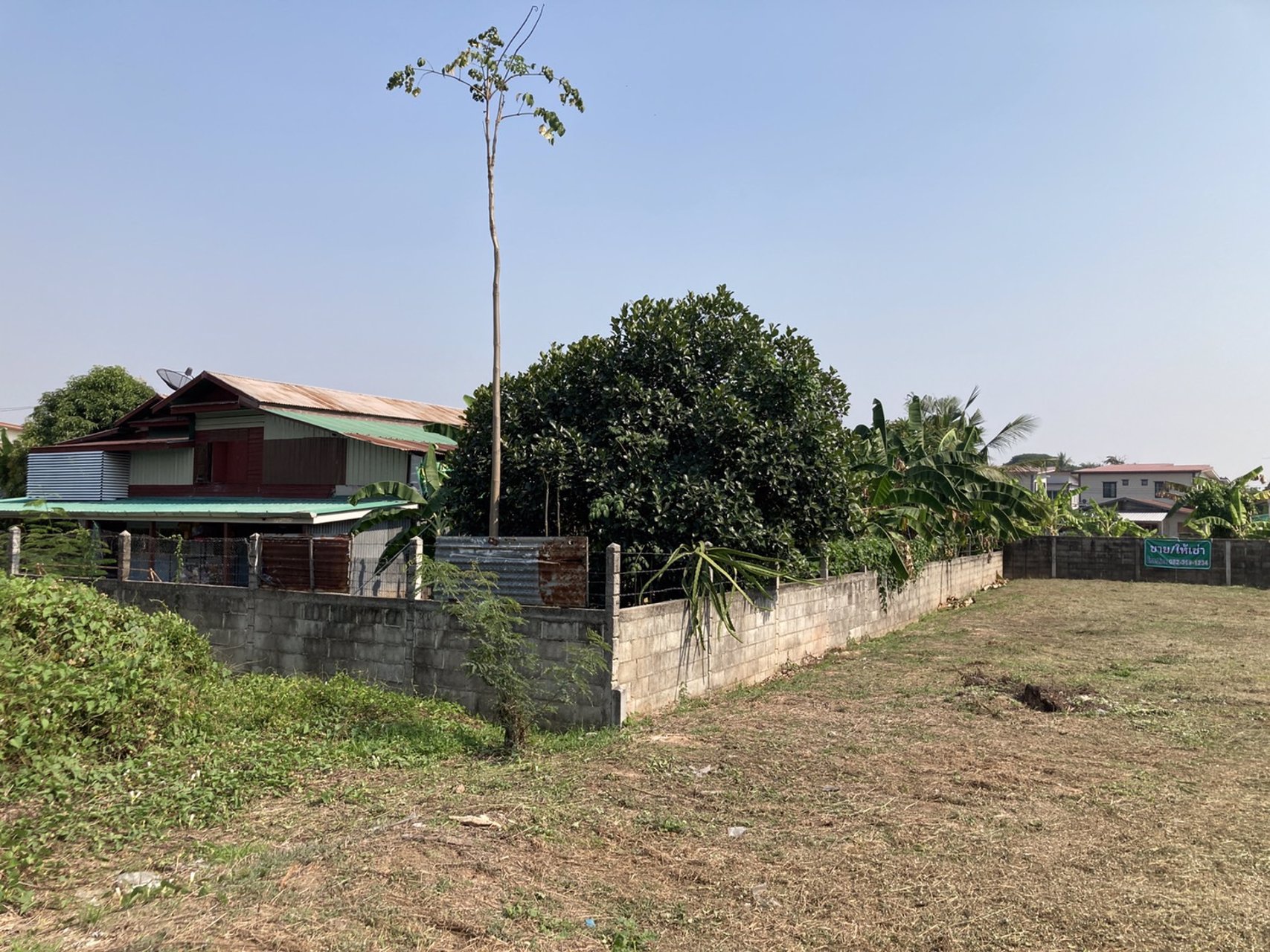 ขายที่ดิน-เนื้อที่-200-ตรวๆละ14000฿-พร้อมขาย-ถมแล้ว