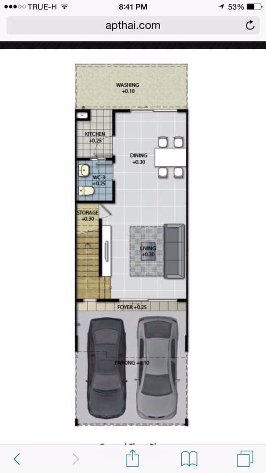 ให้เช่าทาวน์โฮม3ชั้นซอยอ่อนนุช-17ใกล้btsอ่ออนุช