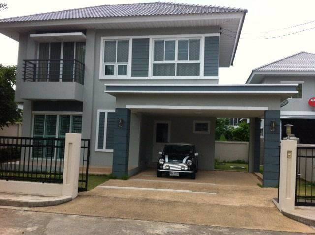 ให้เช่าบ้านเดี่ยวใกล้mrtไทรม้าบ้านหลังมุม