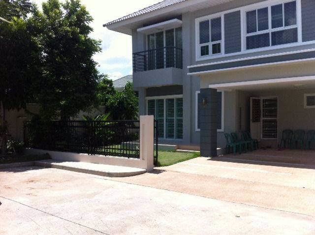 ให้เช่าบ้านเดี่ยวใกล้mrtไทรม้าบ้านหลังมุม