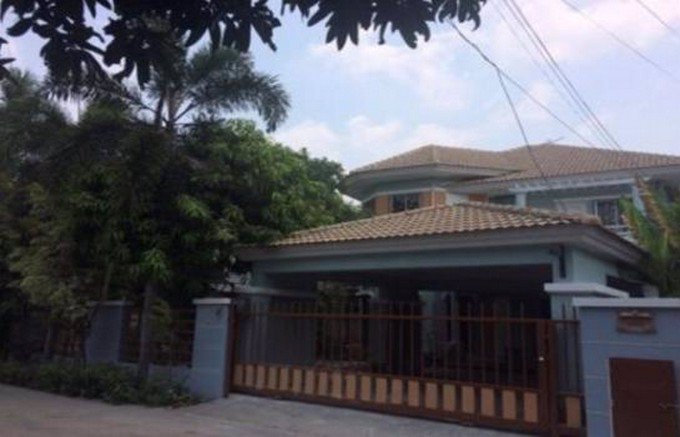 ให้เช่าบ้านเดี่ยว-พร้อมเฟอร์นิเจอร์-ย่านสายใหม่-หมู่บ้าน-วิลล่า-สราสินี-โครงการติดถนนสายไหม