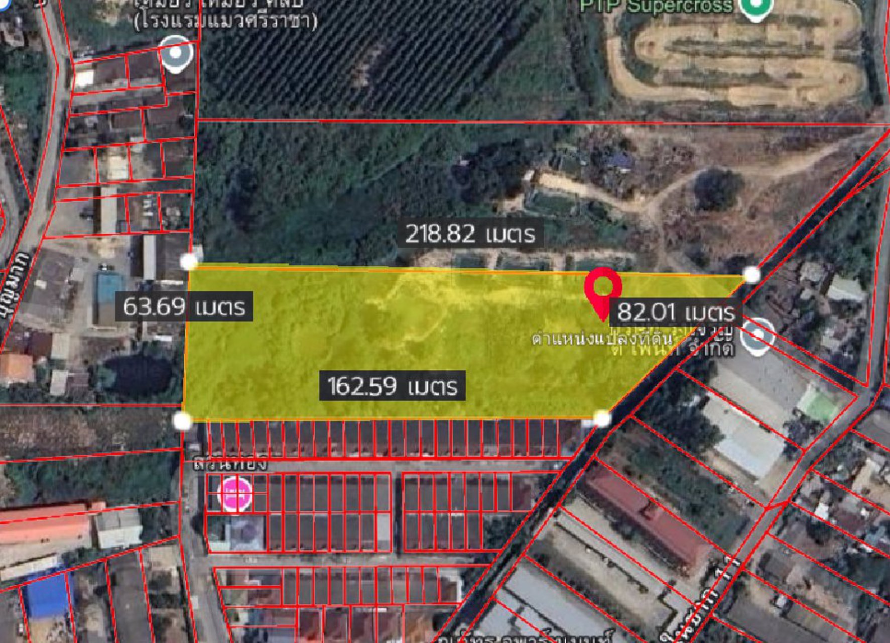 ขายที่ดินบึงสีม่วงลาย-8-ไร่-ติดลำราง-หลังเครือสหพัฒน์ซอยชุมชนในชาก-ใกล้ท่าเรือแหลมฉบัง-8กม-จชลบุรี