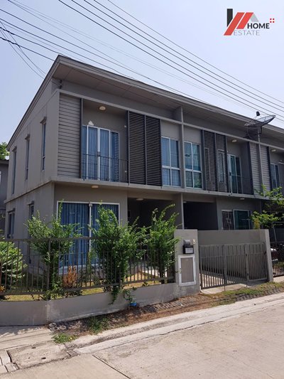 ขายทาวน์เฮ้าส์-2-ชั้น-พร้อมอยู่-หมู่บ้านพฤกษาไลท์ล็อกซ์-รัตนาธิเบศร์-ใกล้เซ็นทรัลเวสท์เกต-แปลงมุม